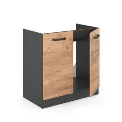 VICCO Küchenschrank Unterschrank Spülenunterschrank 80 Cm R-Line Anthrazit -OUTSUNNY Verkäufe 8600343700 34949 prod 004