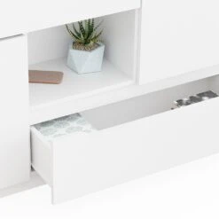 Vicco Kommode RUBEN Weiß 4 Schubladen 120 Cm Sideboard Mehrzweckschrank Schrank -OUTSUNNY Verkäufe 8600343700 36280 prod 006