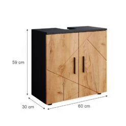 Vicco Waschbeckenunterschrank Waschtischunterschrank Unterschrank Irma 2 Türen -OUTSUNNY Verkäufe 8600343700 36705 prod 003