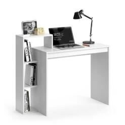 Vicco Schreibtisch Bürotisch Arbeitstisch Leo Weiß Ablage Regaltisch Tischregal -OUTSUNNY Verkäufe 8600343700 36742 prod 006