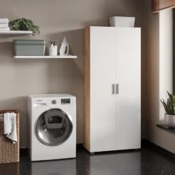 Vicco Universalschrank Mehrzweckschrank Büroschrank Ingo Weiß-Sonoma 2 Türen -OUTSUNNY Verkäufe 8600343700 36813 prod 004