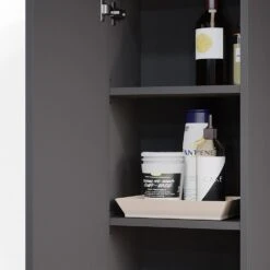 Vicco Hängeschrank Badschrank Badezimmerschrank Gloria Anthrazit/Sonoma Tür 3 Fächer -OUTSUNNY Verkäufe 8600343700 36976 prod 006