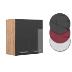 Vicco Hängeschrank Küchenschrank Küchenzeile R-Line 60 Cm Goldkraft Anthrazit -OUTSUNNY Verkäufe 8600343700 37124 prod 006