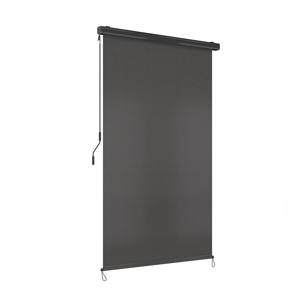 OK-Living Senkrechtmarkise Sonnenschutzrollo Seitenmarkise Anthrazit 250x160 Cm 1 OK-Living Senkrechtmarkise Sonnenschutzrollo Seitenmarkise Anthrazit 250x160 Cm