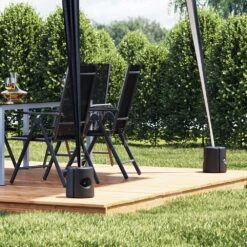 OK-Living Pavillongewicht Pavillonstandfüße Beschwerung Anthrazit Gartenzelt -OUTSUNNY Verkäufe 8600343700 37212 prod 005