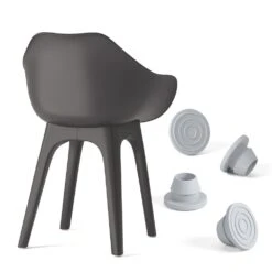 OK-Living Gartenstuhl Terrassenstuhl Balkonstuhl Ghibli Schwarz Schalensitz Set 11 OK-Living Gartenstuhl Terrassenstuhl Balkonstuhl Ghibli Schwarz Schalensitz Set -OUTSUNNY Verkäufe 8600343700 37256 prod 006