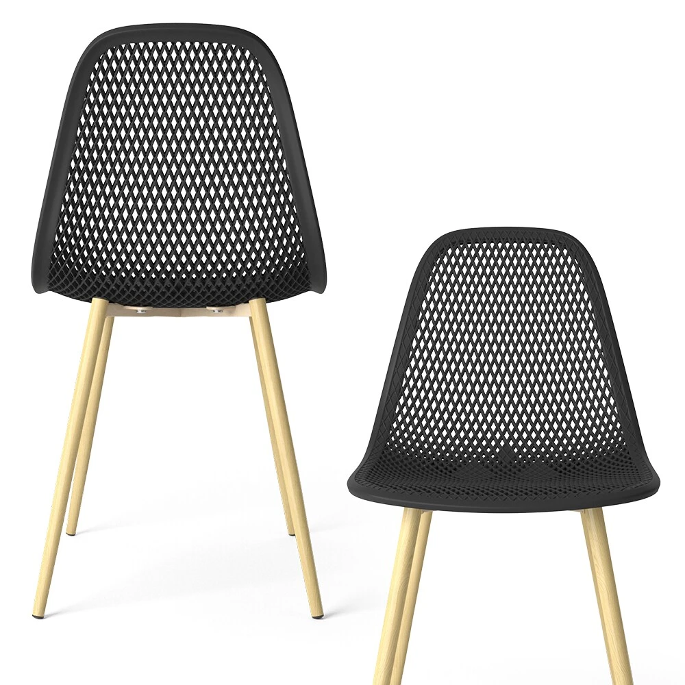 OK-Living Gartenstuhl Terrassenstuhl Balkonstuhl Joko Schwarz Sitzschale Stuhl 6 OK-Living Gartenstuhl Terrassenstuhl Balkonstuhl Joko Schwarz Sitzschale Stuhl – Bild 6