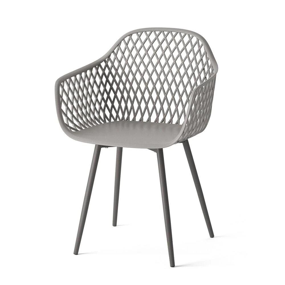 OK-Living Gartenstuhl Terrassenstuhl Balkonstuhl Jakob Grau Sitzschale Stuhl 2 OK-Living Gartenstuhl Terrassenstuhl Balkonstuhl Jakob Grau Sitzschale Stuhl – Bild 2