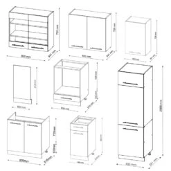 Vicco Küchenzeile Küchenblock Einbauküche Fame-Line Landhaus Weiß Grün Gold 300 Cm Schubunterschrank Herdumbauschrank Spülenunterschrank Hängeschrank Kühlumbauschrank Geschirrspülerblende -OUTSUNNY Verkäufe 8600343700 38038 prod 003