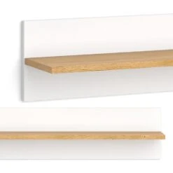 VitaliSpa Wandregal Hängeregal Ablageregal Malia Weiß Eiche Modern 70x20 Cm Kinderzimmer Regal Babyzimmerregal Kindermöbel Babymöbel Ablage Aufbewahrung -OUTSUNNY Verkäufe 8600343700 38156 prod 006