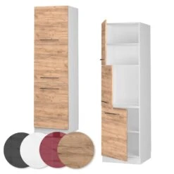 Vicco Herdumbauschrank Küchenschrank Küchenmöbel Fame-Line Weiß Eiche Goldkraft 60 Cm Modern Küche Einbauküche Blende Herdschrank Hochschrank Küchenzeile Drehtür Einlegeboden -OUTSUNNY Verkäufe 8600343700 38515 prod 005