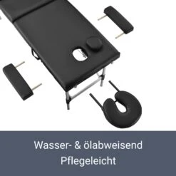 Juskys Massageliege 3 Zonen Klappbar – Aluminium Massagetisch Höhenverstellbar - 180x60 Cm Schwarz 11 Juskys Massageliege 3 Zonen Klappbar – Aluminium Massagetisch Höhenverstellbar - 180x60 Cm Schwarz -OUTSUNNY Verkäufe 8600348200 51479863 prod 006