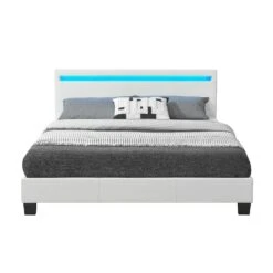 Juskys Polsterbett Paris 140 X 200 Cm Einzelbett In Weiß Mit Kaltschaummatratze 11 Juskys Polsterbett Paris 140 X 200 Cm Einzelbett In Weiß Mit Kaltschaummatratze -OUTSUNNY Verkäufe 8600348200 52309734 prod 006