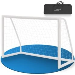 ArtSport Fußballtor 180 X 120 Cm Mit Netz Für Garten In Weiß, Inklusive Praktischer Tragetasche