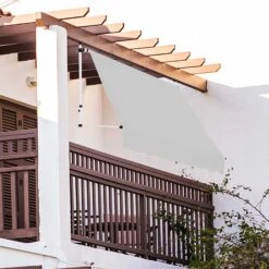 Strattore Klemmmarkise / Balkonmarkise Sonnenschutz 250 X 120 Cm - Grau