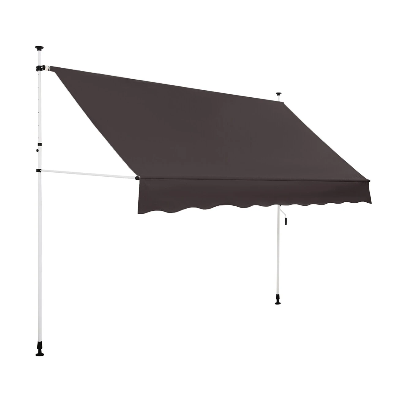 Strattore Klemmmarkise 300 X 120 Cm - Anthrazit Balkonmarkise Sonnenschutz 2 Strattore Klemmmarkise 300 X 120 Cm - Anthrazit Balkonmarkise Sonnenschutz – Bild 2