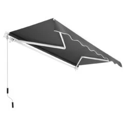 Strattore Gelenkarmmarkise / Balkonmarkise Sonnenschutz 295 X 250 Cm - Anthrazit -OUTSUNNY Verkäufe 8600348300 8898 prod 004