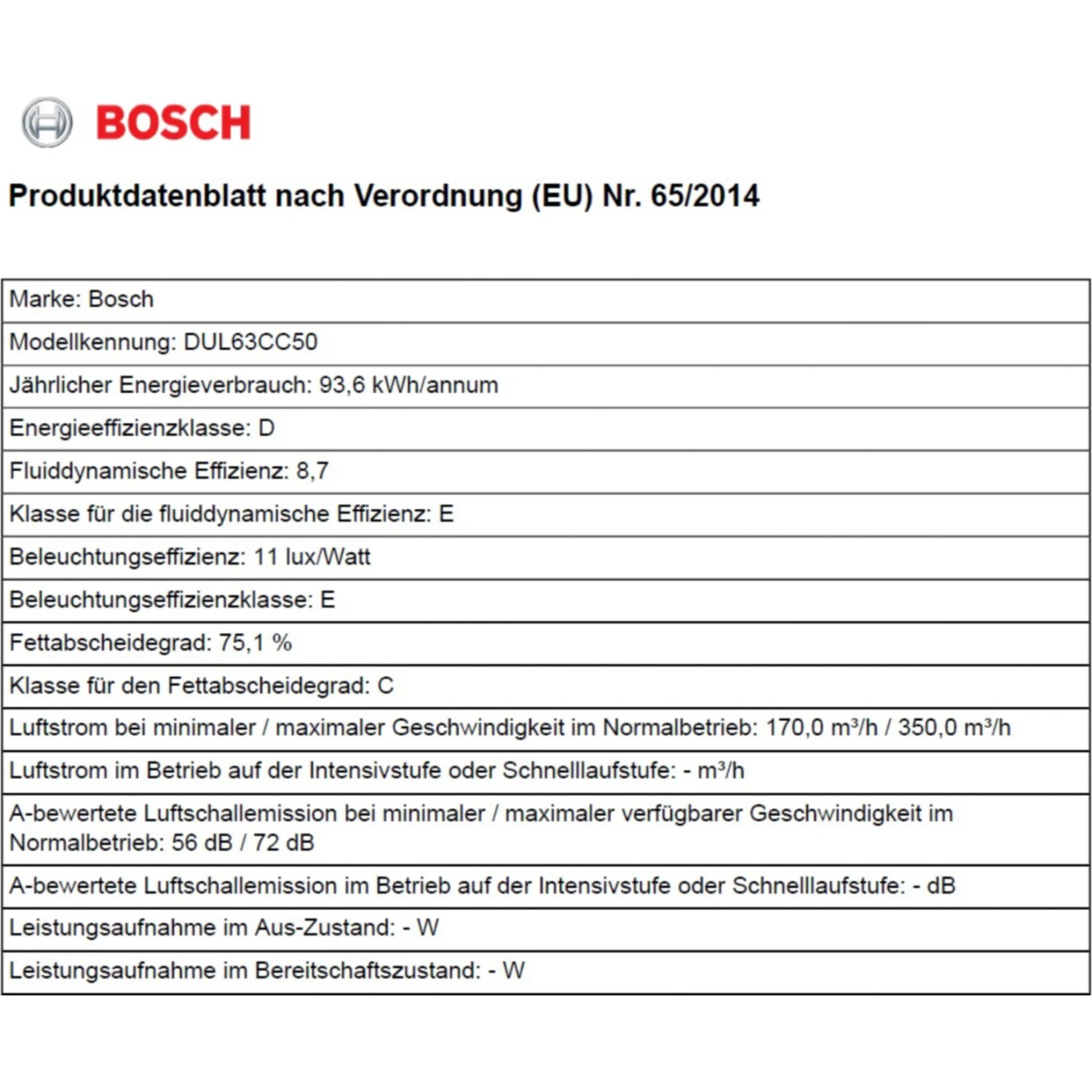 Bosch DUL63CC50 Edelstahl Abzugshaube 60cm Unterbau-Dunstabzugshaube 2 Bosch DUL63CC50 Edelstahl Abzugshaube 60cm Unterbau-Dunstabzugshaube – Bild 2