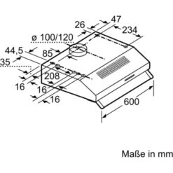 Bosch DUL62FA51 Edelstahl Abzugshaube 60cm Unterbau-Dunstabzugshaube 11 Bosch DUL62FA51 Edelstahl Abzugshaube 60cm Unterbau-Dunstabzugshaube -OUTSUNNY Verkäufe 8600349300 2034 prod 006