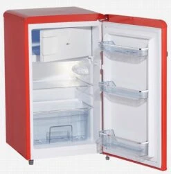 Wolkenstein KS95RT FR Retro Kühlschrank Rot Feuerrot Mit Gefrierfach -OUTSUNNY Verkäufe 8600349300 2498 prod 003