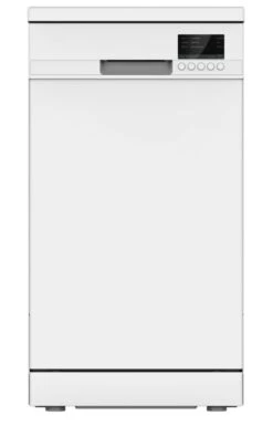 PKM DW9A++5 Geschirrspüler 45cm Weiß Freistehend Einbau Unterbau