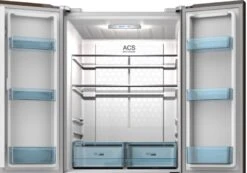 Wolkenstein Side By Side WCD400A++NF BG Kühlschrank Schwarzes Glas -OUTSUNNY Verkäufe 8600349300 2534 prod 005