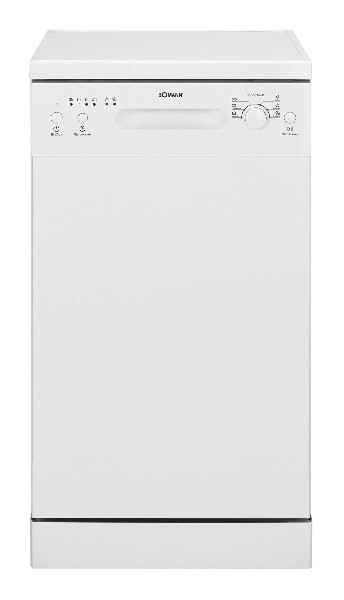 Bomann GSP 7405 Geschirrspüler 45cm Weiß Freistehend Einbau Unterbau 3 Bomann GSP 7405 Geschirrspüler 45cm Weiß Freistehend Einbau Unterbau – Bild 3