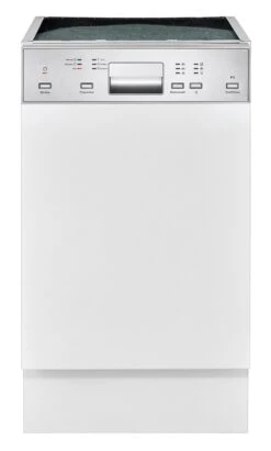 Bomann GSPE 7413 TI Geschirrspüler 45cm Teilintegriert Spülmaschine