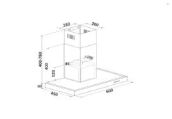 Bomann DU7600IX Dunstabzugshaube 60cm LED Edelstahl Kaminhaube Wandhaube 11 Bomann DU7600IX Dunstabzugshaube 60cm LED Edelstahl Kaminhaube Wandhaube -OUTSUNNY Verkäufe 8600349300 2652 prod 006