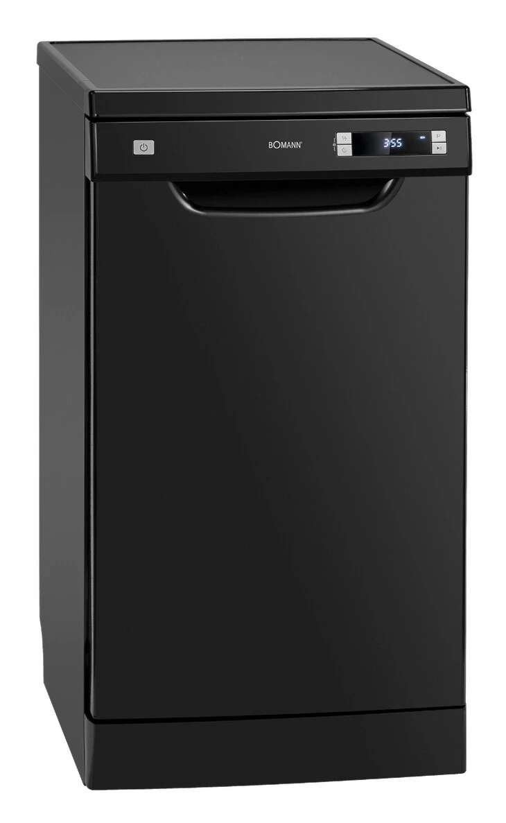 Bomann GSP 7407 Geschirrspüler Schwarz 45cm Freistehend Einbau Unterbau 1 Bomann GSP 7407 Geschirrspüler Schwarz 45cm Freistehend Einbau Unterbau