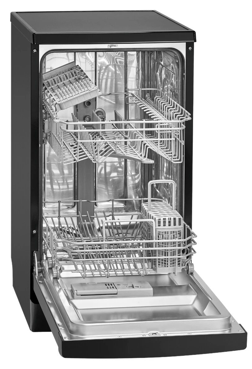 Bomann GSP 7407 Geschirrspüler Schwarz 45cm Freistehend Einbau Unterbau 4 Bomann GSP 7407 Geschirrspüler Schwarz 45cm Freistehend Einbau Unterbau – Bild 4