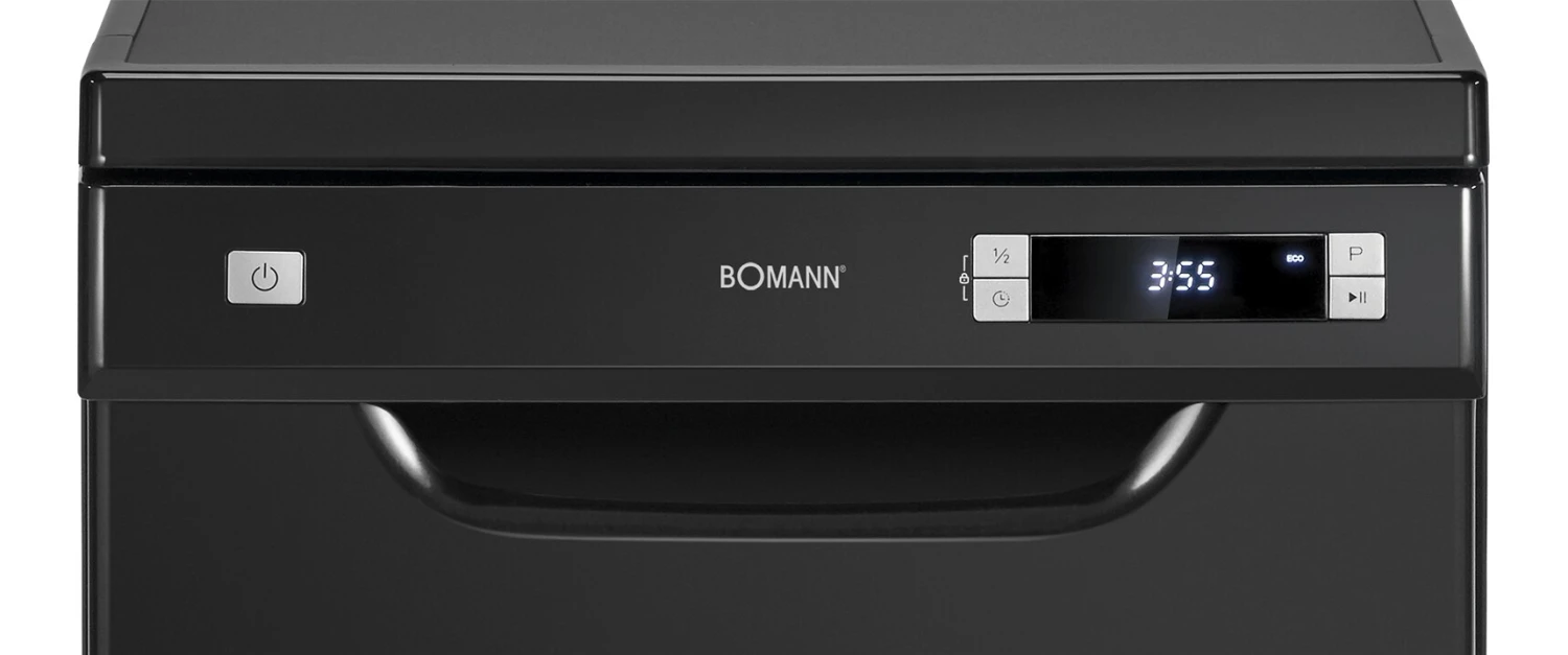 Bomann GSP 7407 Geschirrspüler Schwarz 45cm Freistehend Einbau Unterbau 6 Bomann GSP 7407 Geschirrspüler Schwarz 45cm Freistehend Einbau Unterbau – Bild 6