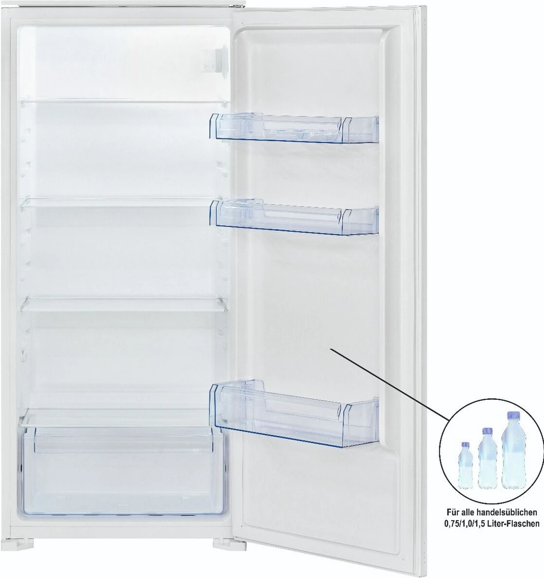 Bomann VSE7806.1 Vollraumkühlschrank 199L Einbau Kühlschrank Alarm 3 Bomann VSE7806.1 Vollraumkühlschrank 199L Einbau Kühlschrank Alarm – Bild 3