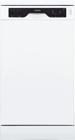 Vestel S1-E044O Geschirrspüler Weiß 45cm Freistehend Einbau Unterbau