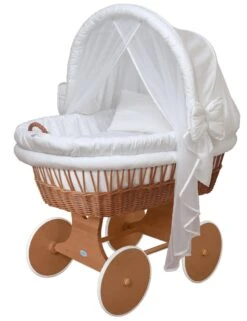 WALDIN Baby Stubenwagen-Set Mit Ausstattung,XXL,Bollerwagen,komplett,37 Modelle