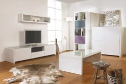 Atlanta - Lowboard Mit 2 Türen, 1 Ablage Und 1 Schublade, Push-Open, Glaskomponenten, Weiss Hochglanz 9 Atlanta - Lowboard Mit 2 Türen, 1 Ablage Und 1 Schublade, Push-Open, Glaskomponenten, Weiss Hochglanz -OUTSUNNY Verkäufe 8600352000 228824WE prod 004