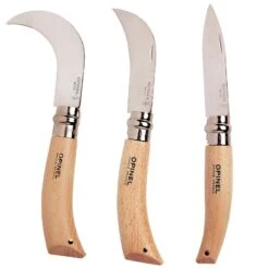 OPINEL Gärtnerhippe Gärtner Messer Blumen Garten Hippe Klappmesser Taschenmesser Variante: Variante 1