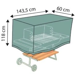 WEHNCKE BBQ Grill Wagen Abdeckhaube Schutzhülle Hülle Abdeckung 420D 143x118x60 -OUTSUNNY Verkäufe 8600354700 A2308 3818 prod 004