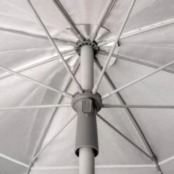 TERRA NATION Strandschirm Au Kiri RPET Sonnenschirm Rund UPF 50+ Recycelt Ø1,8m Farbe: Weiß -OUTSUNNY Verkäufe 8600354700 A7325 13853 prod 004