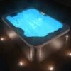 TroniTechnik Outdoor Whirlpool LEVANZO Inkl. Heizung, Hydromassage, Bluetooth Und Farblicht