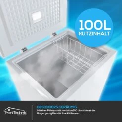 TroniTechnik Gefriertruhe Kühltruhe Kühlfach BORGAR 110L PRO Mit Korb Und Schloss -OUTSUNNY Verkäufe 8600355400 4751 prod 005