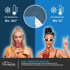 TroniTechnik Gefriertruhe Kühltruhe Kühlfach BORGAR 210L PRO Mit Korb Und Schloss -OUTSUNNY Verkäufe 8600355400 4753 prod 005