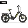Jeep Fold E-Bike FR 7000, 20“ Kompaktrad, Falt-E-Bike, 7-Gang Kettenschaltung, Black