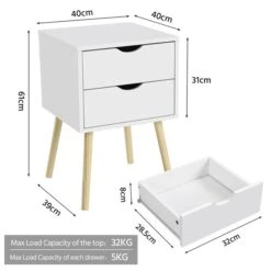 Yaheetech Nachttisch Nachtkommode Nachtschrank 2 Schubladen Beistelltisch Sofatisch Mit Beinen, 40 X 40 X 61 Cm 11 Yaheetech Nachttisch Nachtkommode Nachtschrank 2 Schubladen Beistelltisch Sofatisch Mit Beinen, 40 X 40 X 61 Cm -OUTSUNNY Verkäufe 8600357600 A825 825 prod 003 1