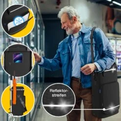 Aktivshop Treppensteiger-Einkaufsroller Premium -OUTSUNNY Verkäufe 8600358700 23926 prod 005