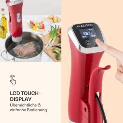 Quickstick Sous Vide Garer | Thermostat: 50-95 °C In 0,5 °C Schritten | Umwälzpumpe Für 20 L | Edelstahl -OUTSUNNY Verkäufe 8600359300 10053 prod 005