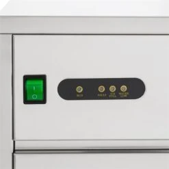 Powericer XL Eiswürfelmaschine Industrie | Leistung: 145W | Produktionsvolumen 20 Kg/Tag | 3,5 Kg Vorratsbehälter | Edelstahl -OUTSUNNY Verkäufe 8600359300 11075 prod 006