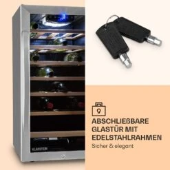 Vivo Vino Weinkühlschrank 52 Liter 18 Flaschen LED Schwarz 9 Vivo Vino Weinkühlschrank 52 Liter 18 Flaschen LED Schwarz -OUTSUNNY Verkäufe 8600359300 11539 prod 004