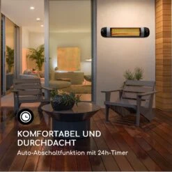 Rising Sun Zenith Heizstrahler 2500W IP34 Fernbedienung -OUTSUNNY Verkäufe 8600359300 12283 prod 005