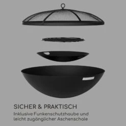 Orbit 3-in-1 Stahl-Feuerschale Grill Gartentisch Ø 60 Cm 11 Orbit 3-in-1 Stahl-Feuerschale Grill Gartentisch Ø 60 Cm -OUTSUNNY Verkäufe 8600359300 12532 prod 006